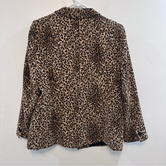 ANN TAYLOR LOFT leopard print blazer - Picture 8 of 9